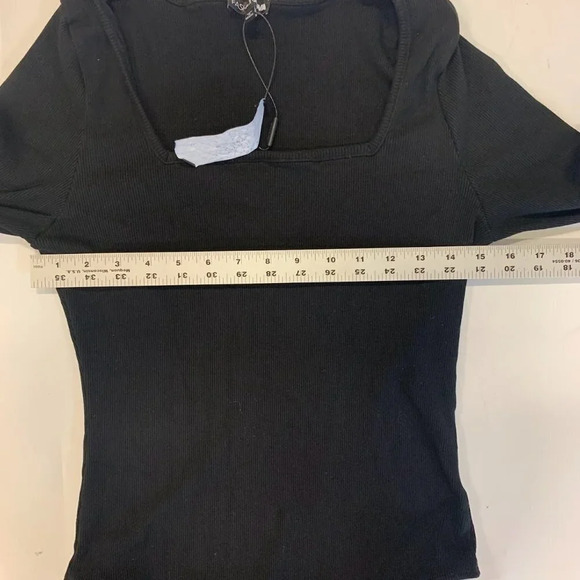 Fashion Nova Women's Ribbed Long Sleeve Square Neck Fitted Bodysuit Size 2X‎ NWT - Picture 10 of 14